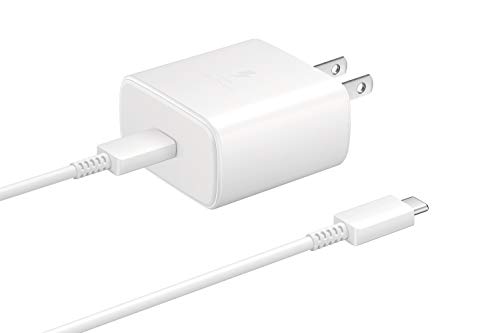 SAMSUNG 45W USB-C SUPER FAST CHARGING WALL CHARGER - WHITE (US VERSION WITH WARRANTY)