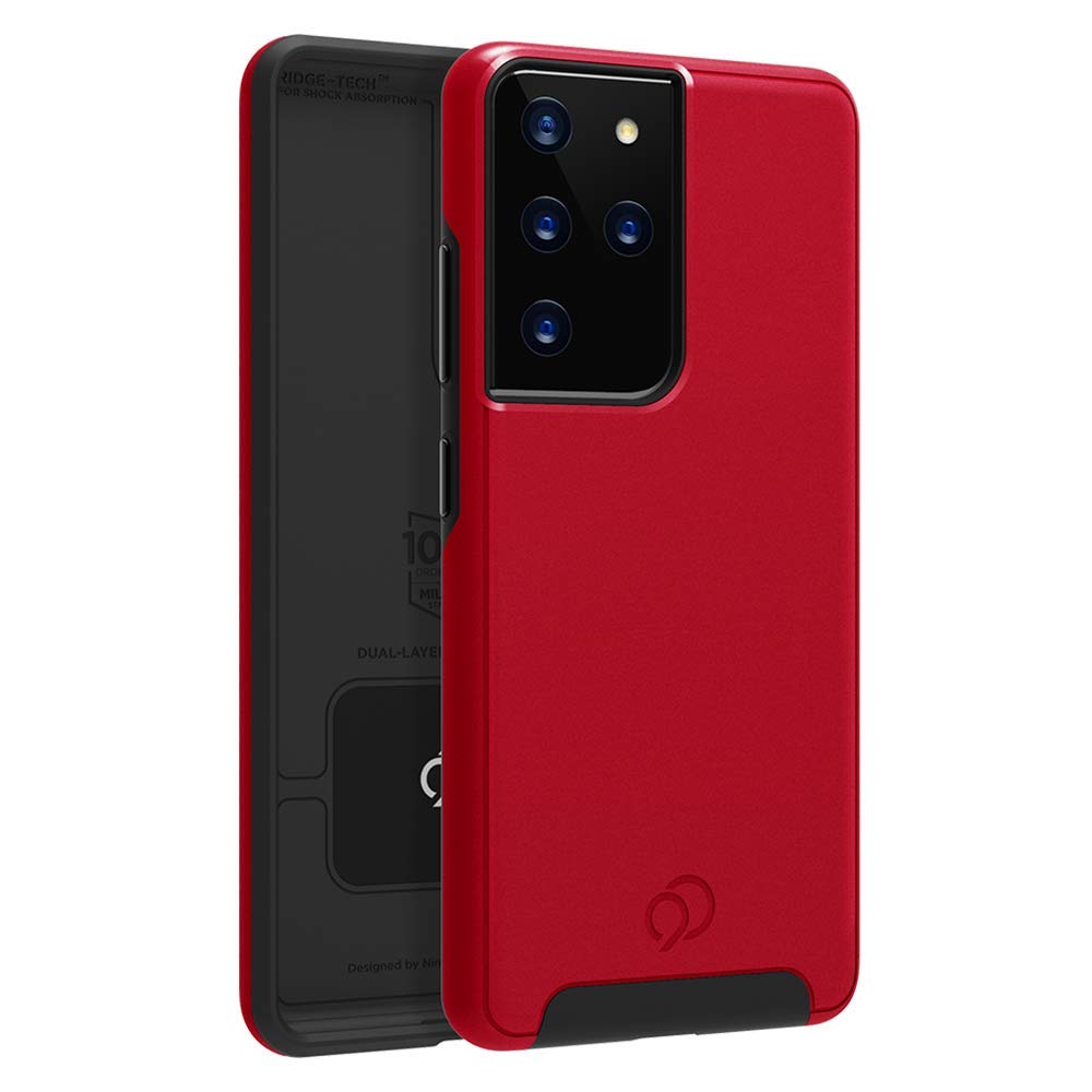Nimbus9 Cirrus 2 Case For Samsung Galaxy S21 Ultra 5g Crimson Red