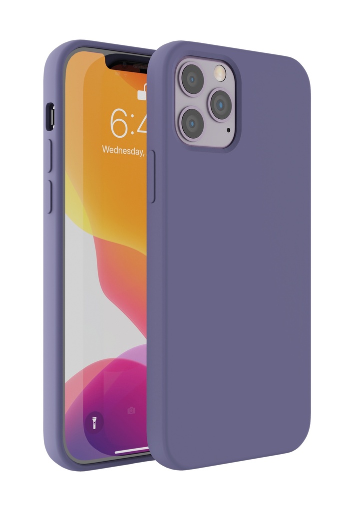 BASE LIQUID SILICONE GEL/RUBBER CASE IPHONE 12 MINI (5.4) - PURPLE