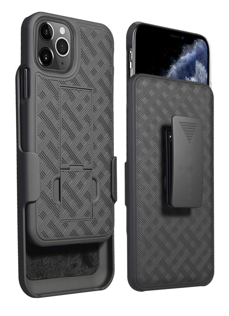 BASE DURACLIP SERIES COMBO CASE WITH BELT CLIP HOLSTER FOR IPHONE 12 / IPHONE 12 PRO