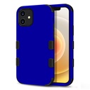 Mybat Tuff Subs Series For Iphone 12 Mini - Dual Layered, Shockproof Protective Smartphone Case [Military-Grade Certified] - Titanium Dark Blue/Black