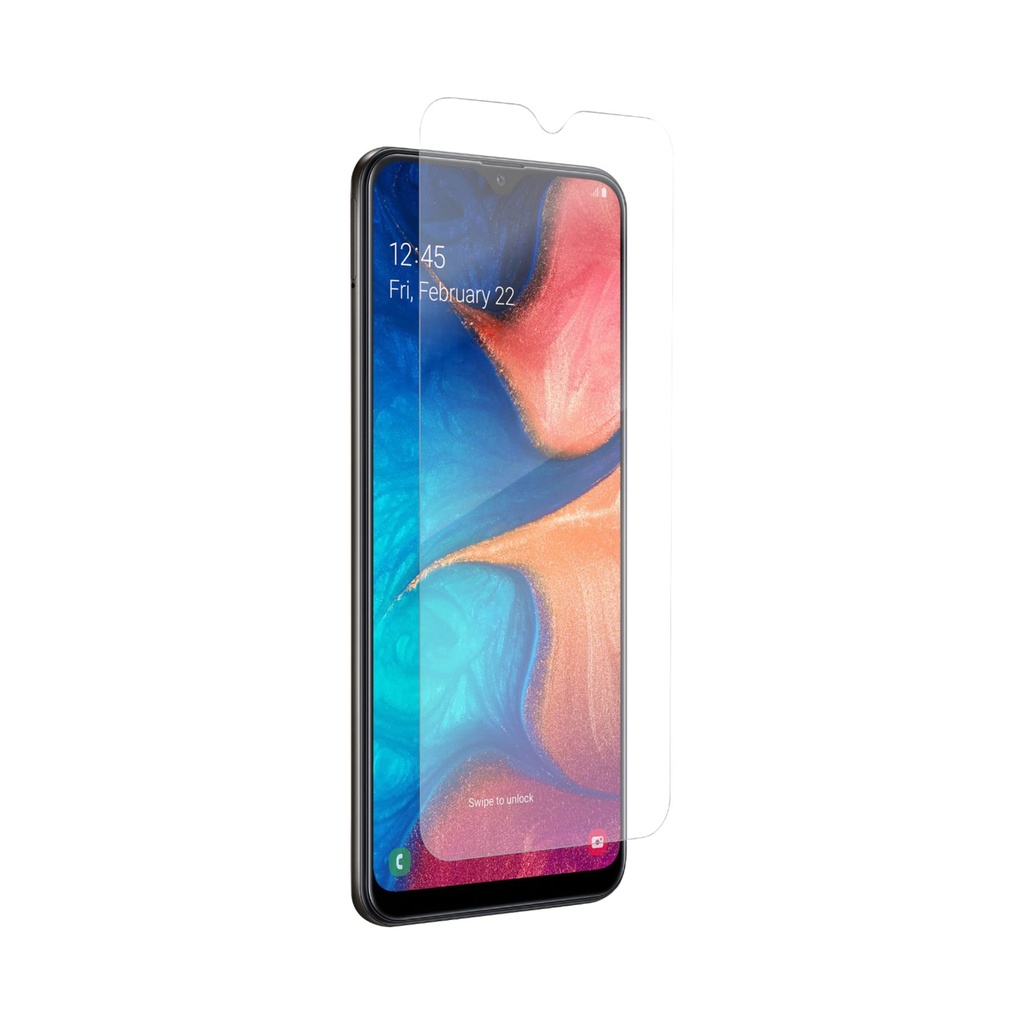 Zagg - Invisibleshield Glass Plus Glass Screen Protector For Samsung Galaxy A20 - Clear
