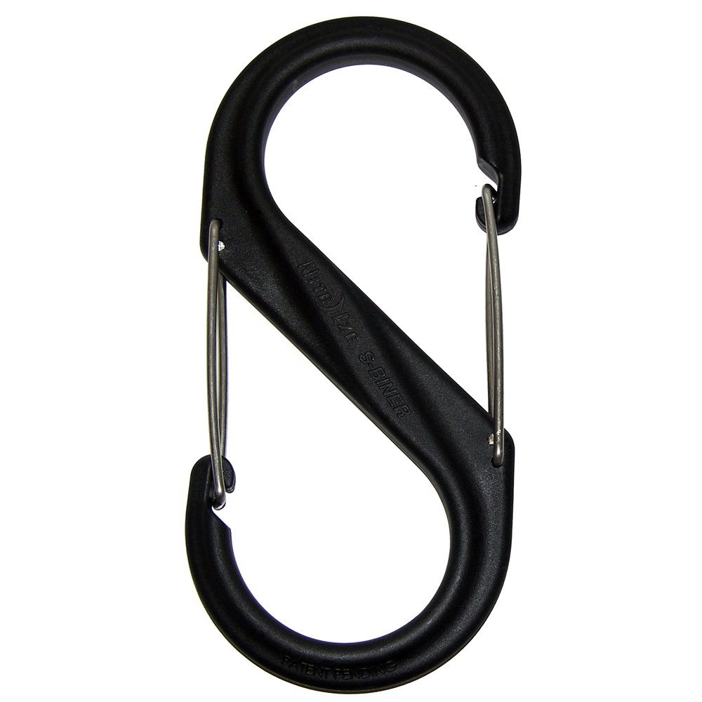 Nite Ize S-Biner Plastic Size #2 - Black