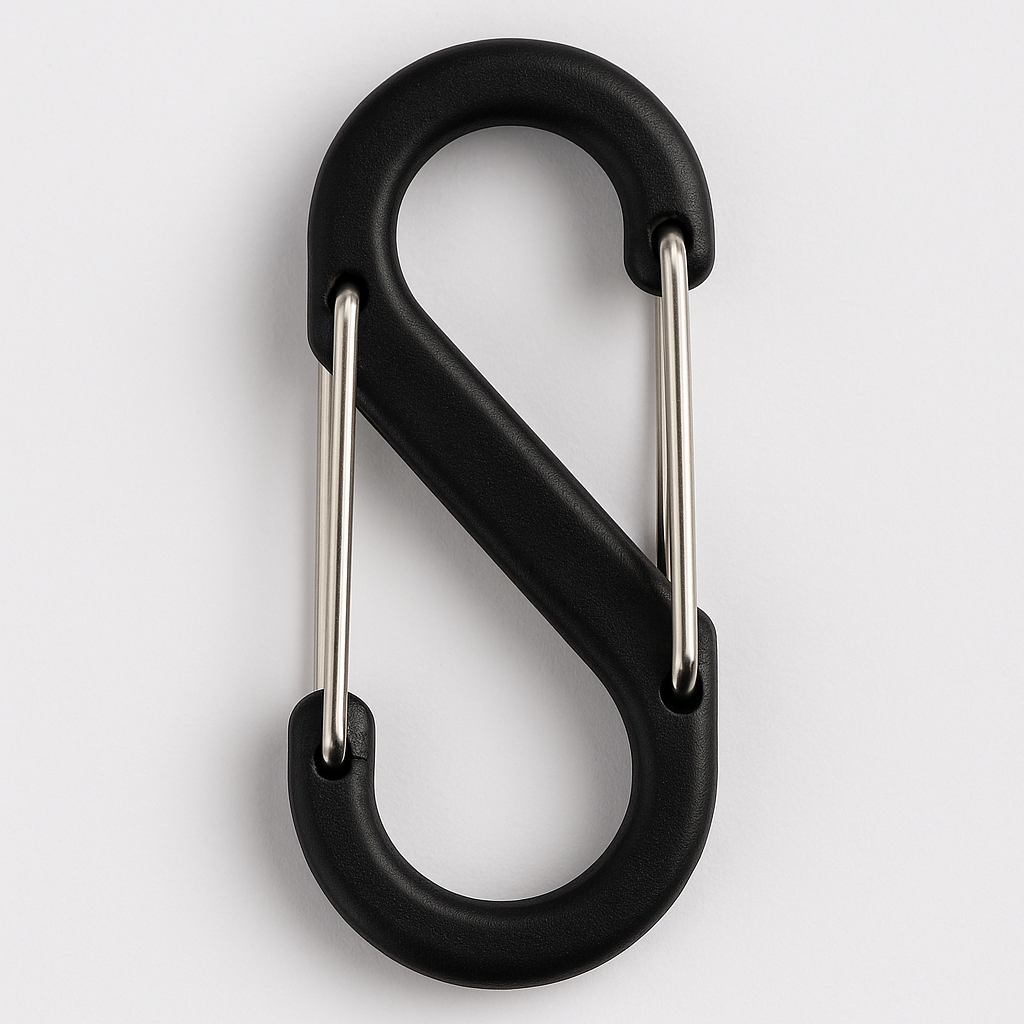 Nite Ize S-Biner Plastic Size #2 - Black