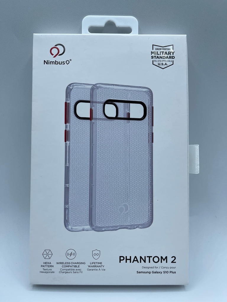Nimbus9 Phantom 2 Case Clear For Samsung Galaxy S10+ Cases
