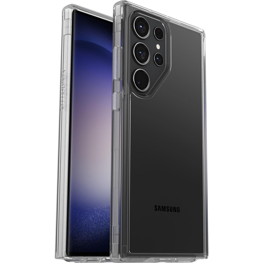 Otterbox Galaxy S23 Ultra Symmetry Series Case - Clear, Ultra-Sleek, Wireless Charging Compatible, Raised Edges Protect Camera & Screen
