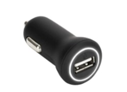 GRIFFIN - POWERJOLT USB VEHICLE CHARGER - BLACK
