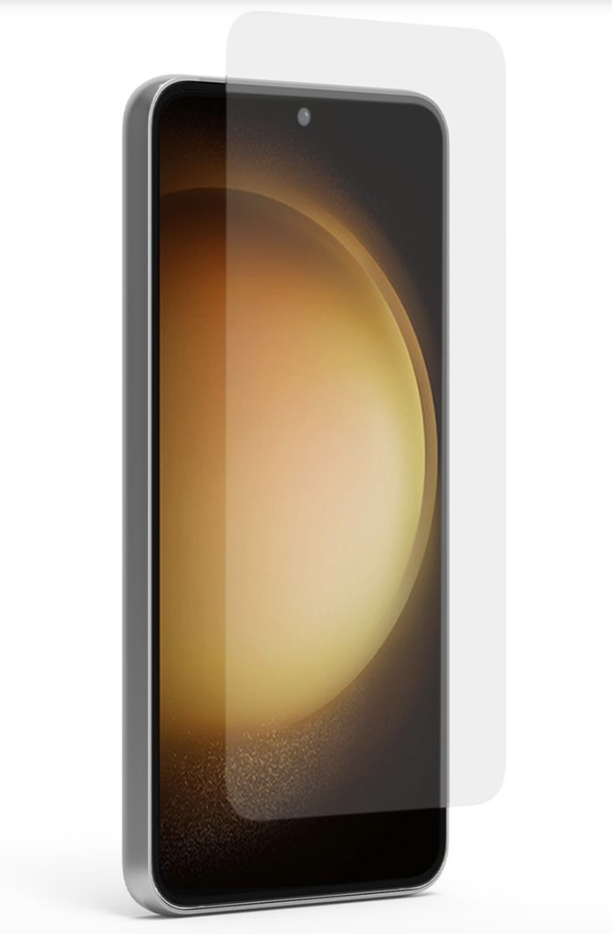 SAMSUNG GALAXY S23 STEEL 360 ANTIMICROBIAL TEMPERED GLASS SCREEN PROTECTOR WITH ALIGNMENT TRAY