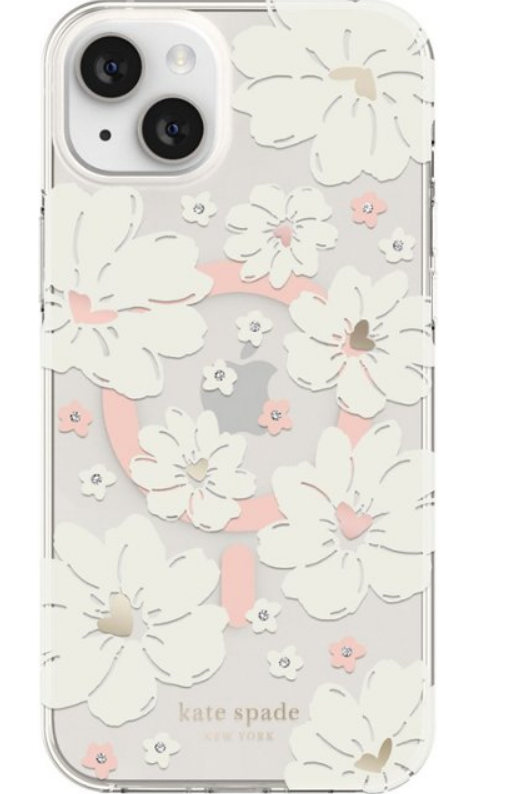 Kate Spade New York Iphone 14 Plus Classic Peony Compatible With Magsafe