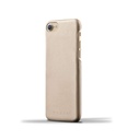 Mujjo Moulded Edge Leather Case For Iphone 8, Iphone 7 | Premium Genuine Leather, Natural Aging Effect | 2-3 Card Pocket, Slim Profile (Champagne)