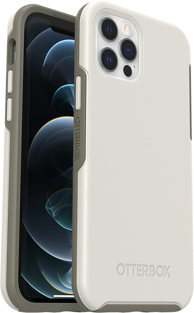Otterbox Symmetry Case With Magsafe For Iphone 12 Pro Max (Only) - Spring Snow Beige - Non-Retail Packaging