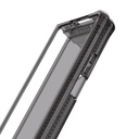 Itskins Hybrid R // Clear Compatible With Galaxy Z Fold4 5g, Protective Phone Case, Slim Hybrid Case, Shockproof Cover, Anti-Yellowing, And Military Grade Phone Case - Smoke And Transparent