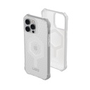 Urban Armor Gear Uag Designed For Iphone 14 Pro Max Case Clear Ice 6.7" Essential Armor Build-In Magnet Compatible With Magsafe Charging Ultra Thin Ergonomic Translucent Protective Cover