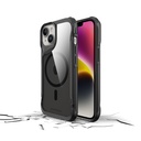 Prodigee Iphone 15 Kickit Rose + Mag|Drop Tested Kickstand |Soft Matte Pink Dual Layer Cover| Wireless Charging Compatible|Shockproof |Scratch Resistant | 6.1 Inch |