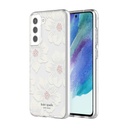 Kate Spade Protective Hardshell Case For Galaxy S21 Fe 5g - Hollyhock Floral