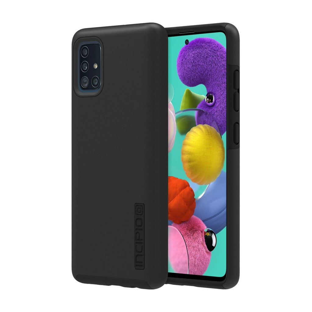INCIPIO DUALPRO CLASSIC FOR SAMSUNG GALAXY A51 - JET BLACK