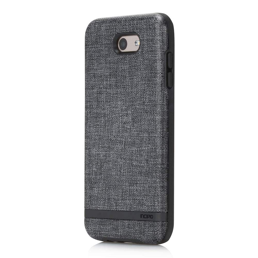 Incipio Carnaby Samsung Galaxy J7 (2017) Case [Esquire Series] With Co-Molded Design And Ultra-Soft Cotton Finish For Samsung Galaxy J7 (2017) - Gray