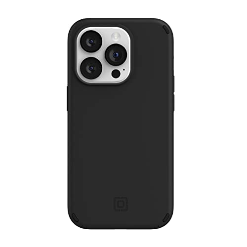 INCIPIO DUO SERIES CASE FOR IPHONE 14 PRO, 12-FT. (3.7M) DROP DEFENSE - BLACK (IPH-2033-BLK)