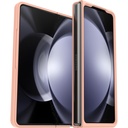 Otterbox Galaxy Z Fold5 Thin Flex Series Case - Sweet Peach (Clear), Ultra-Slim, Hard Case With Soft Edges, 5g And Wireless Charging Compatible