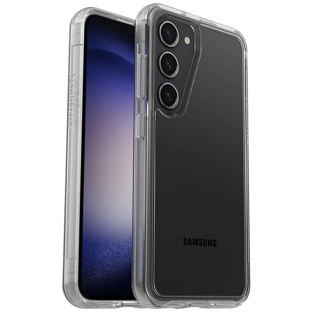 Otterbox Galaxy S23 Symmetry Series Case - Clear, Ultra-Sleek, Wireless Charging Compatible, Raised Edges Protect Camera & Screen