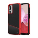 Zizo Division Series For Galaxy A14 5g Case - Sleek Modern Protection - Black & Red