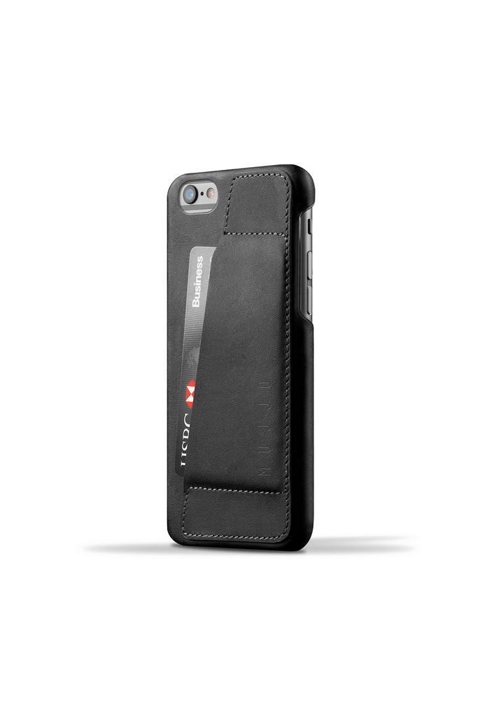 Mujjo Leather Wallet Case 80 Degree For Iphone 6(S) (4.7") - With New Molded Edge Technology (Grey)