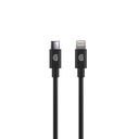 Griffin Mfi Charge/Sync Cable Apple Lightning To Usb-C Compatible With E.G. Iphone 11/11 Pro/Se (2020) / 12 Mini / 12/12 Pro / 12 Pro Max [1.2 M Long I Fast Charging I Charging & Syncing], Black