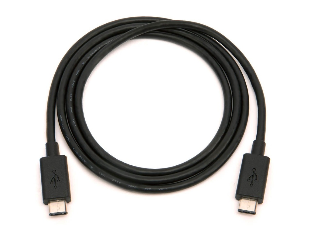 Griffin Usb C To Usb C Cable - Long-Life Usb C Fast Charging Cable - 3 Ft Dual Ended Connector For Smartphones, Hard Drives, Cameras & Computers (Black)