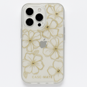Case-Mate Iphone 15 Pro Case - Floral Gems [12ft Drop Protection] [Compatible With Magsafe] Magnetic Cover With Sparkly Rhinestones For Iphone 15 Pro 6.1", Anti-Scratch, Shockproof, Slim Fit