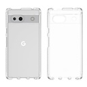 Itskins Spectrum R // Clear Compatible With Google Pixel 7a, Protective Phone Case, Anti-Yellowing, Shockproof Cover, And Military Grade Phone Case - Transparent