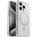 Otterbox Iphone 15 Pro (Only) Symmetry Series Clear Case - (Clear), Snaps To Magsafe, Ultra-Sleek, Raised Edges Protect Camera & Screen (Ships In Polybag, Ideal For Business Customers)