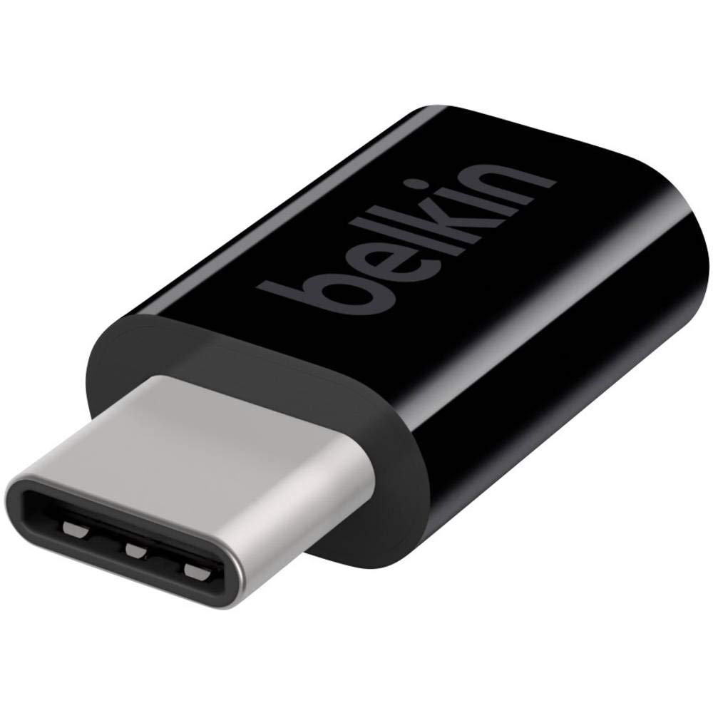 Belkin Usb Type C To Micro Usb Adapter, 5v/2.4a, 12w, Usb 2.0, No Installation Required, Certified By Usb-If, Small And Portable Design