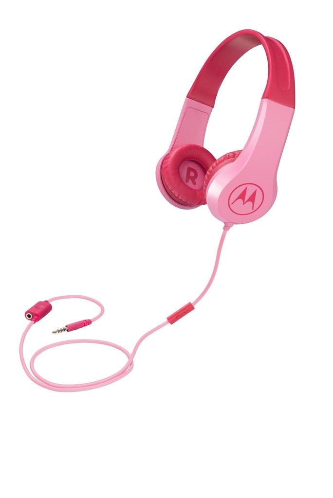 Motorola Lifestyle Wired Headphones - Pink