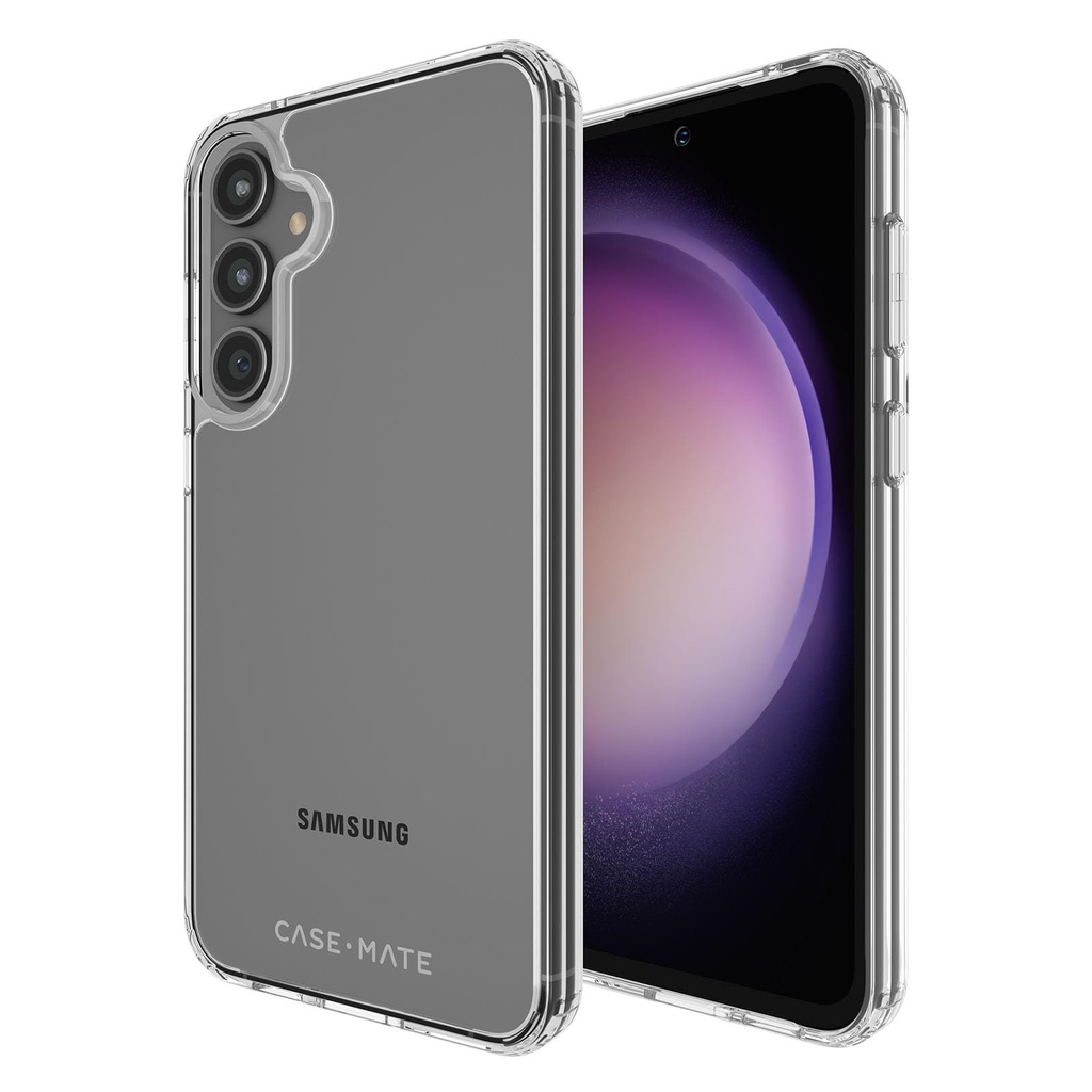 Case-Mate Samsung Galaxy S23 Fe 5g Case [6.4"] [12ft Drop Protection] [Wireless Charging] Tough Clear Phone Case For Samsung Galaxy S23 Fe 5g - Anti-Yellowing, Anti-Scratch, Shockproof Materials, Slim