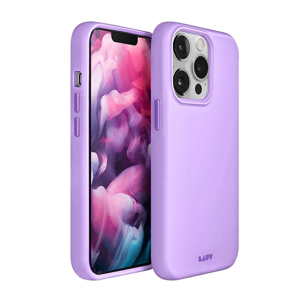 Laut - Huex Pastel Case Compatible With Iphone 13 Pro Max (6.7") | Silky Smooth | Tactile Buttons • Violet