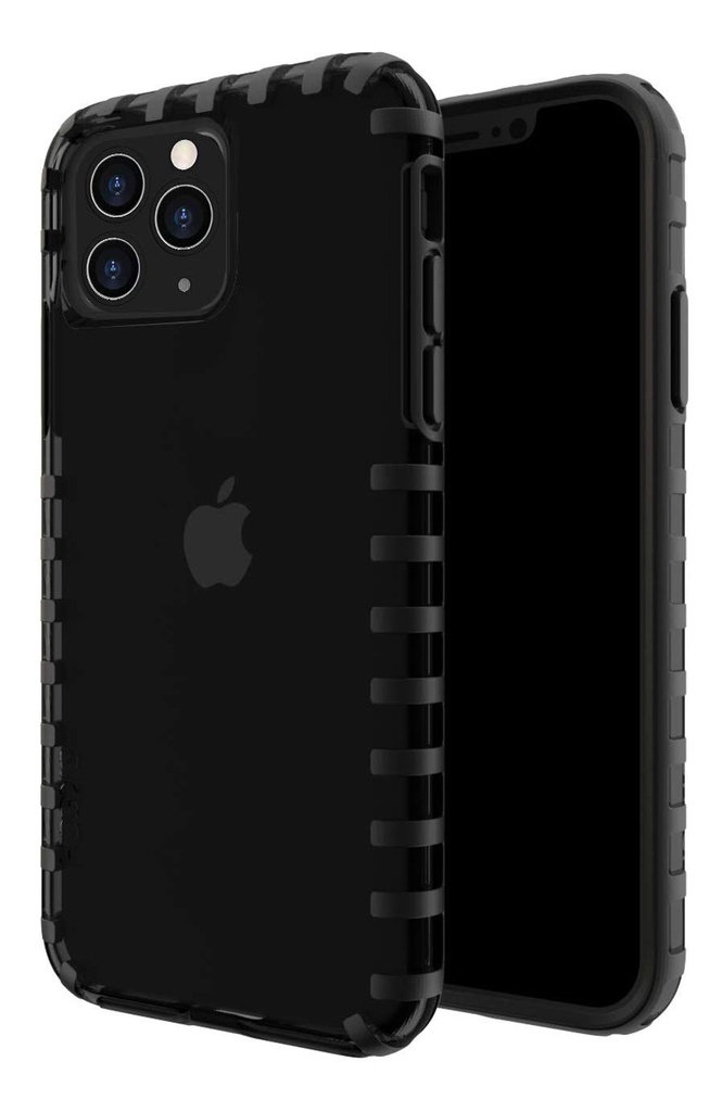 Skech Transparent 10 Foot Drop Tested Echo Air Case Ultra Tough Shockproof Cover Apple Iphone 11 Pro Max 6.5" [Wireless Charging Compatible] - Onyx