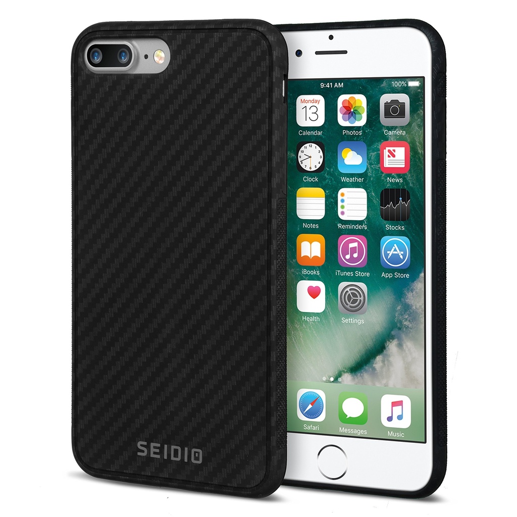 Seidio Cell Phone Cases For Apple Iphone 7 Plus/8 Plus - Black
