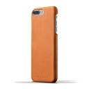 Mujjo Moulded Edge Leather Case For Iphone 8 Plus, Iphone 7 Plus | Premium Genuine Leather, Natural Aging Effect | Pocket For 2-3 Cards (Tan)
