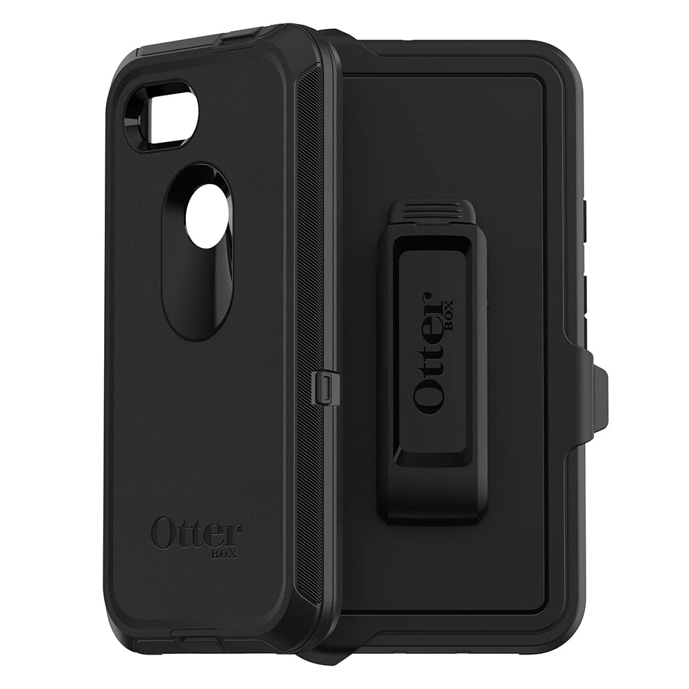Otterbox Defender Series Case For Google Pixel 3a - Retail Packaging - Black