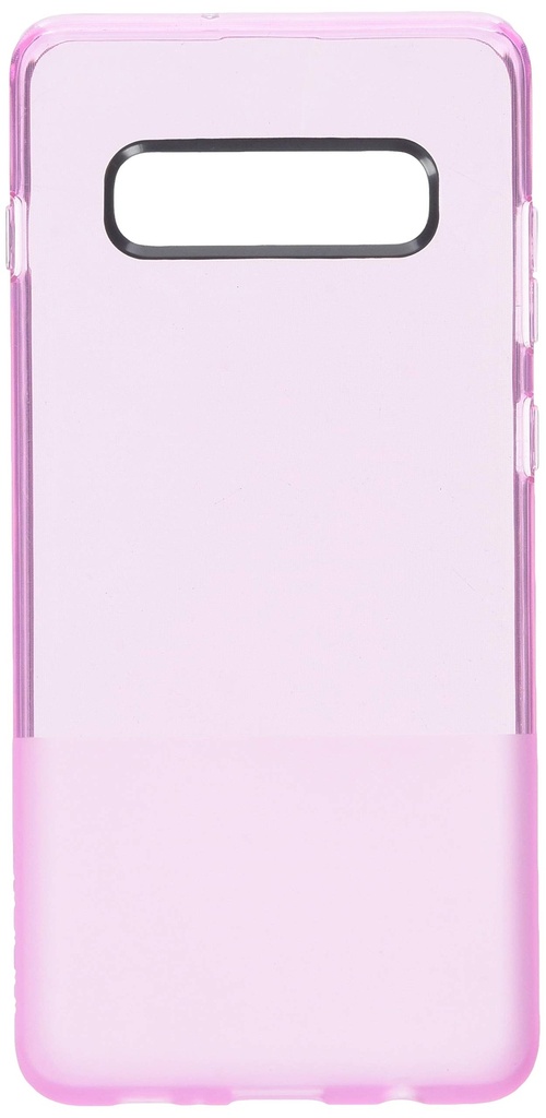 Incipio Ngp Translucent Flexible Case For Samsung Galaxy S10+ With Shock-Absorbing Drop-Protection - Fuchsia Pink