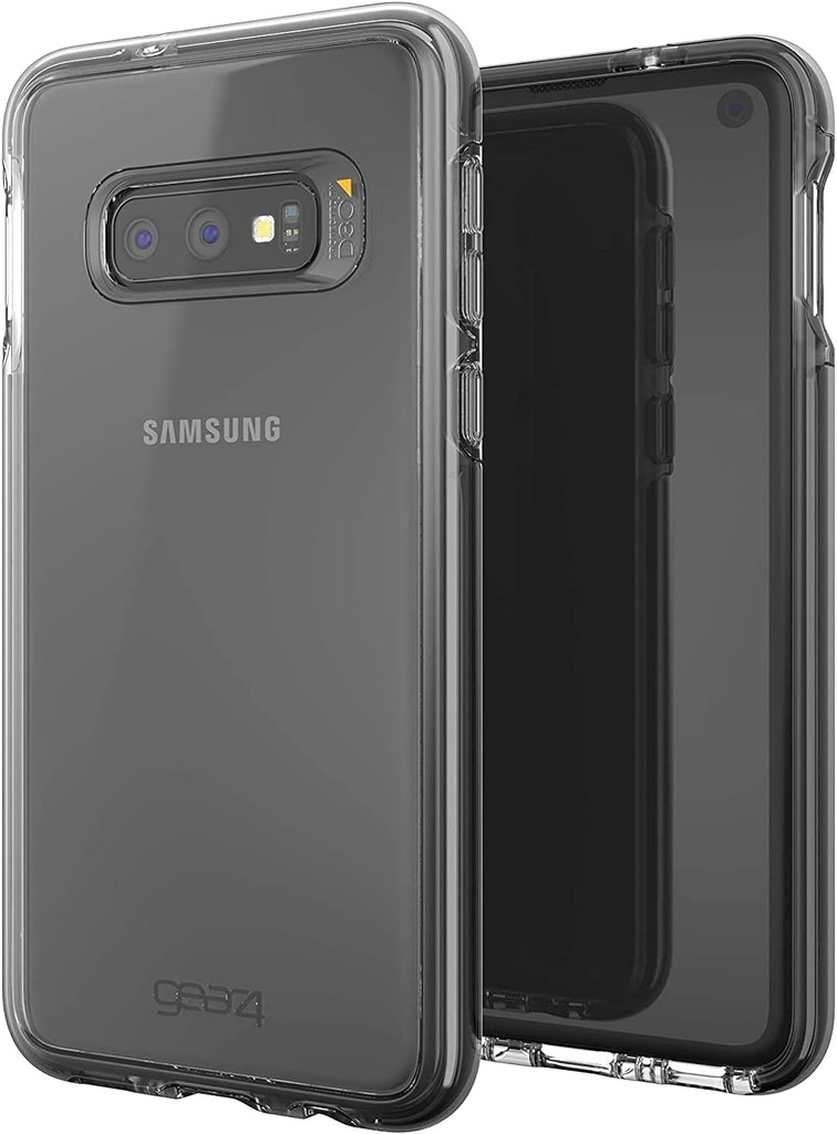 Gear4 Piccadilly Clear Case With Advanced Impact Protection [ Protected By D3o ], Slim, Tough Design For Samsung Galaxy S10e - White