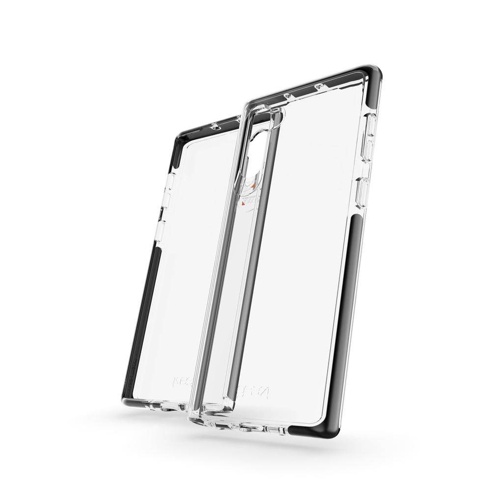Gear4 Zagg Piccadilly Compatible With Samsung Note 10+ - Case, Advanced Impact Protection With Integrated D3o Technology Phone Cover - Black (37400)