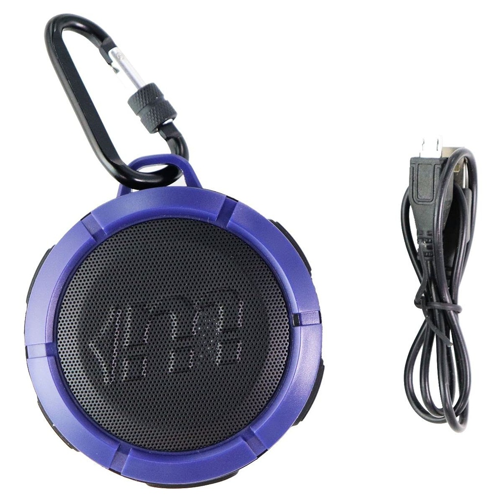 Malektronic Discontinued No Warranty Hat Trick Waterproof Speaker - Bolts Blue