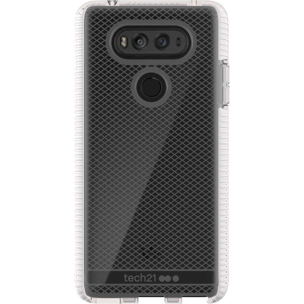 Tech21 Evo Check Case For Lg V20 - Clear/White